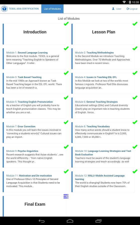 TESOL Certification Cour...截图1