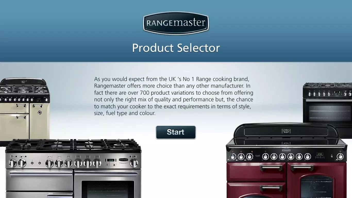 Range Cooker Selector Ta...截图2