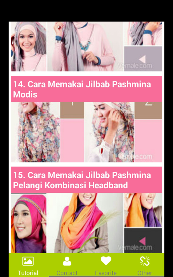 Tutorial Hijab Pashmina截图1