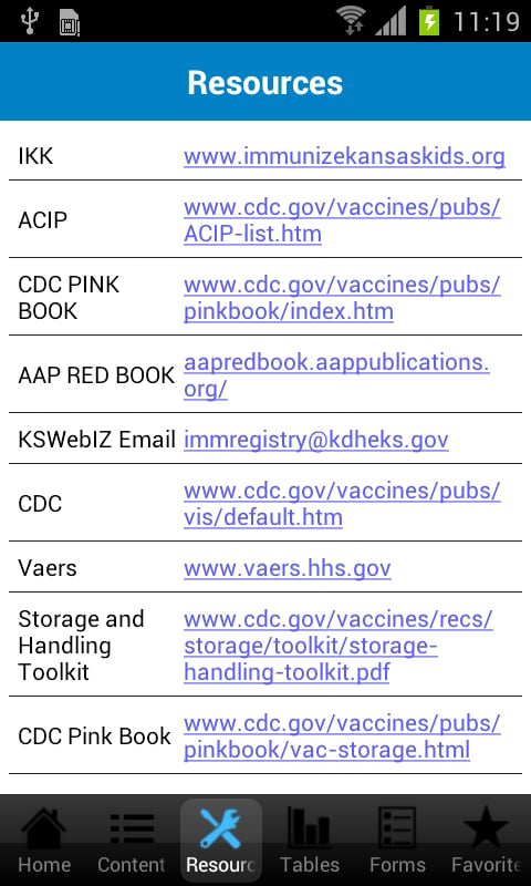 KS Immunizations截图4