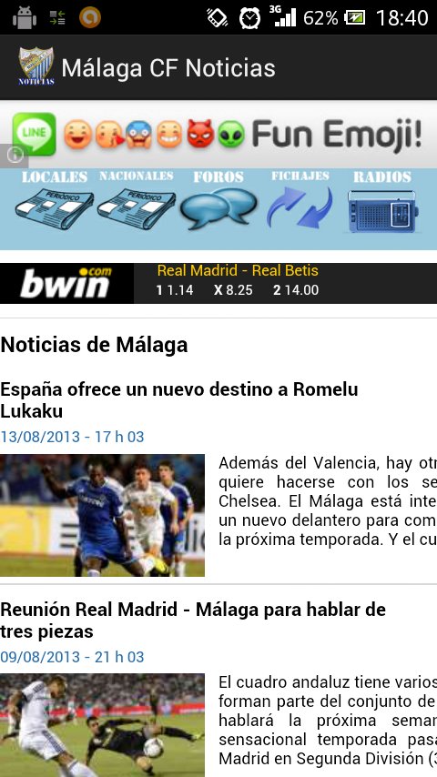 Malaga CF Noticias截图3