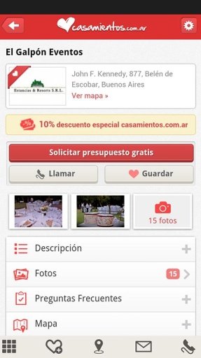 Casamientos.com.ar截图6