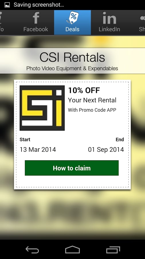 CSI Rentals BK截图3