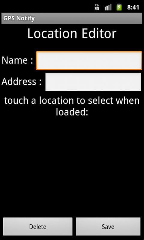 GPS Notify截图1