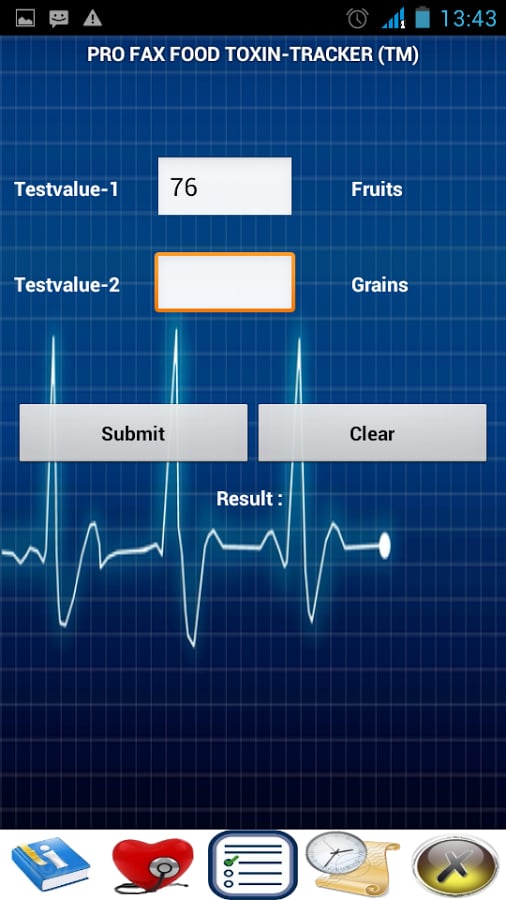 Pro Fax Food Toxin-Track...截图1