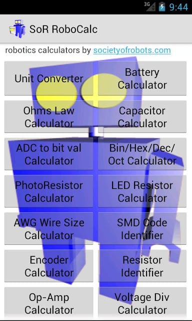 SoR RoboCalc (Free)截图4