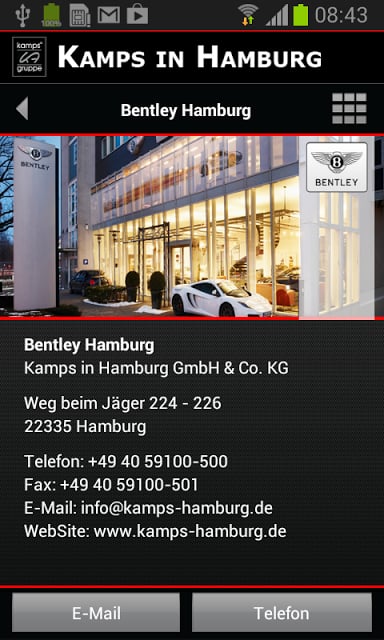 Kamps in Hamburg截图1