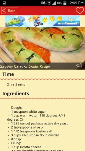 Calzones Pizza Recipes截图4