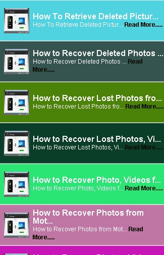 Recover Photos on Mobile截图1