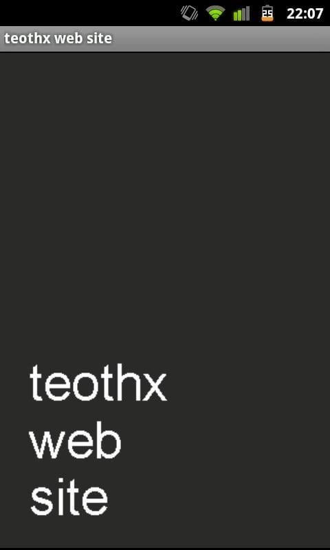 teothx web site截图4