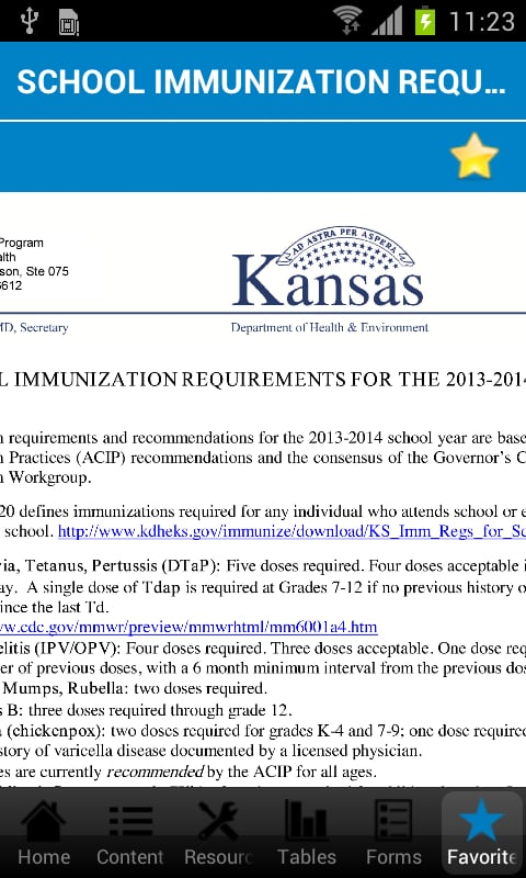 KS Immunizations截图3