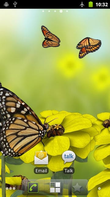 Beautiful Butterflies LWP FREE截图1