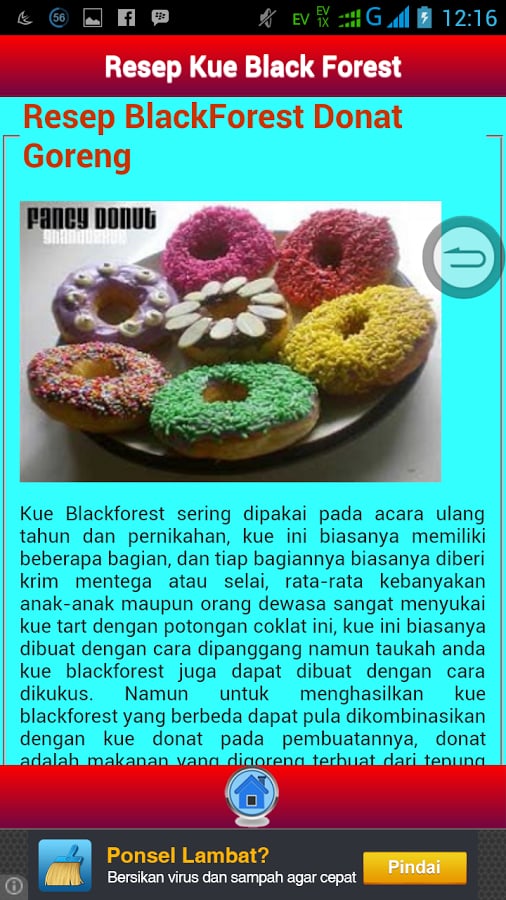 Resep Cake Black Forest截图1