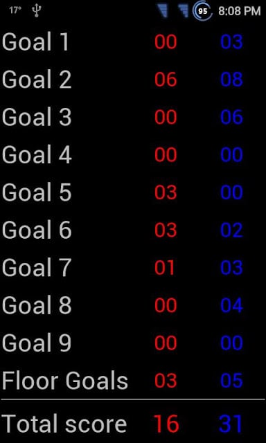 VEX Gateway Scoring App截图2