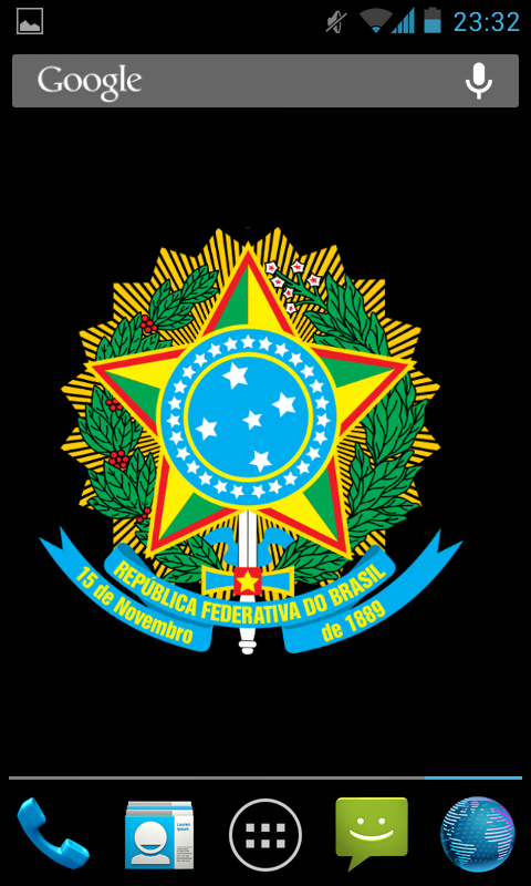 Brazil Coat Arms LWP 3D截图5