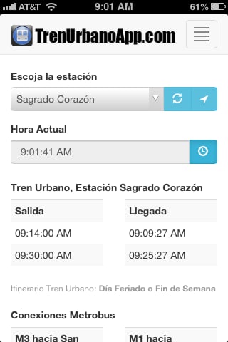 Tren Urbano App截图3