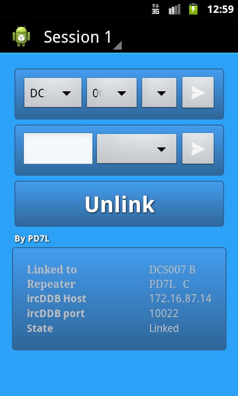 ircDDB remote for androi...截图1