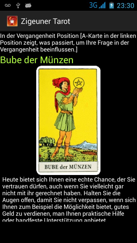 Zigeuner Tarot截图2