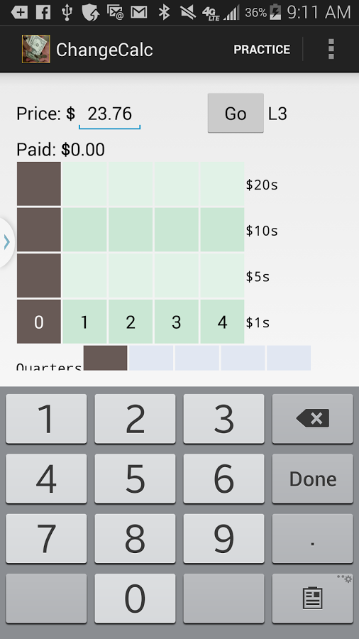 Change Calculator截图1