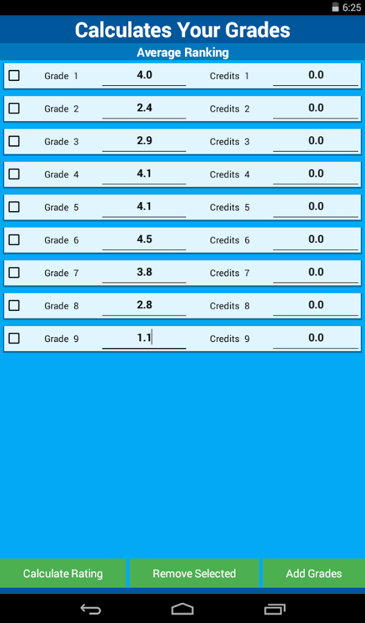 Calculates Your Grades截图3