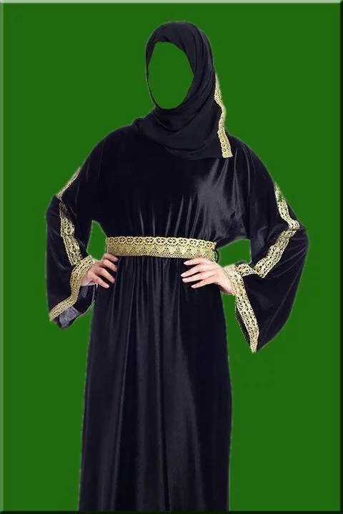 Arab Woman Abayas Photo Maker截图4