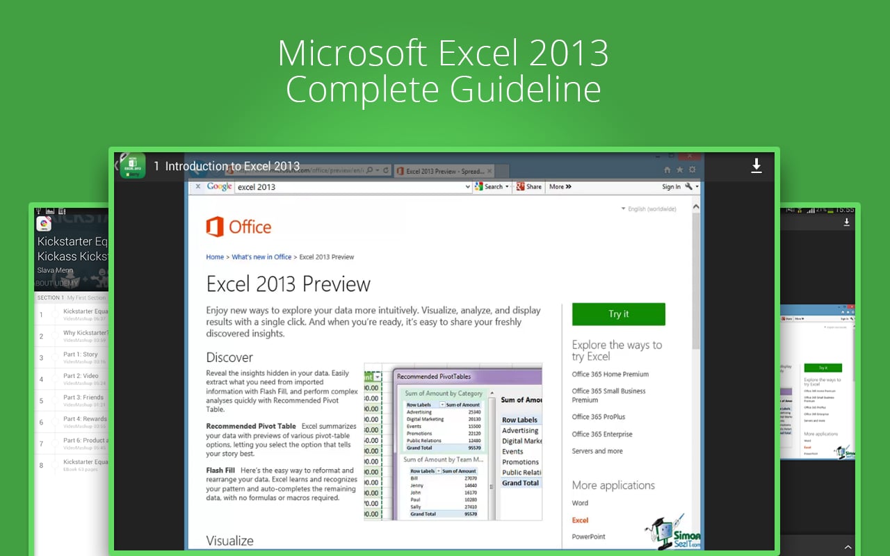 Basic Excel 2013 :Udemy ...截图1