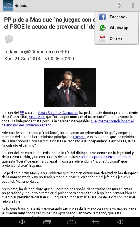 RSS Noticias - En minuto...截图6