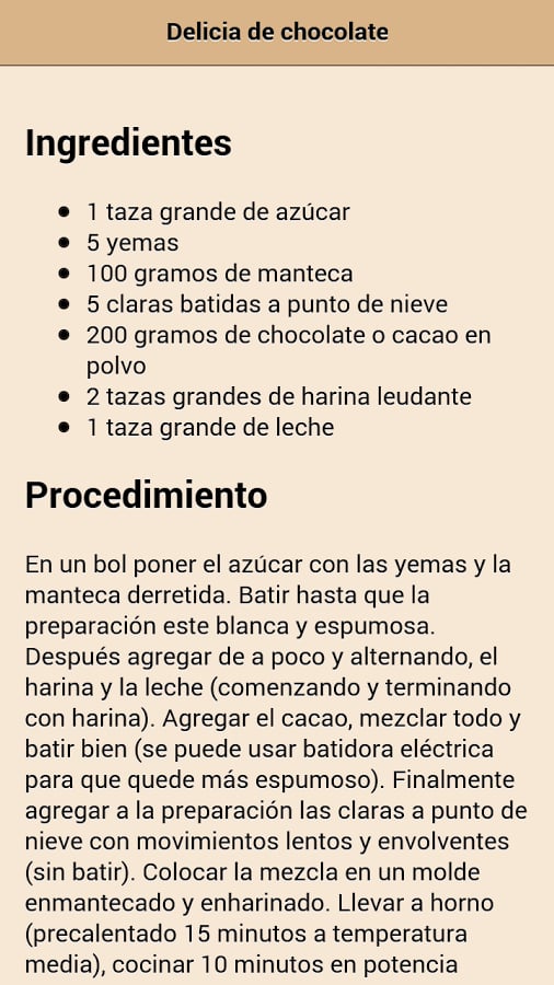 Mister Chef: Recetas de ...截图2