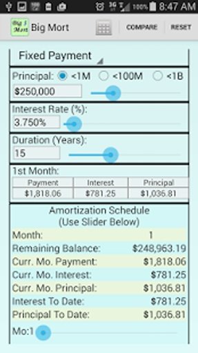 Big Mort - Mortgage Calculator截图6