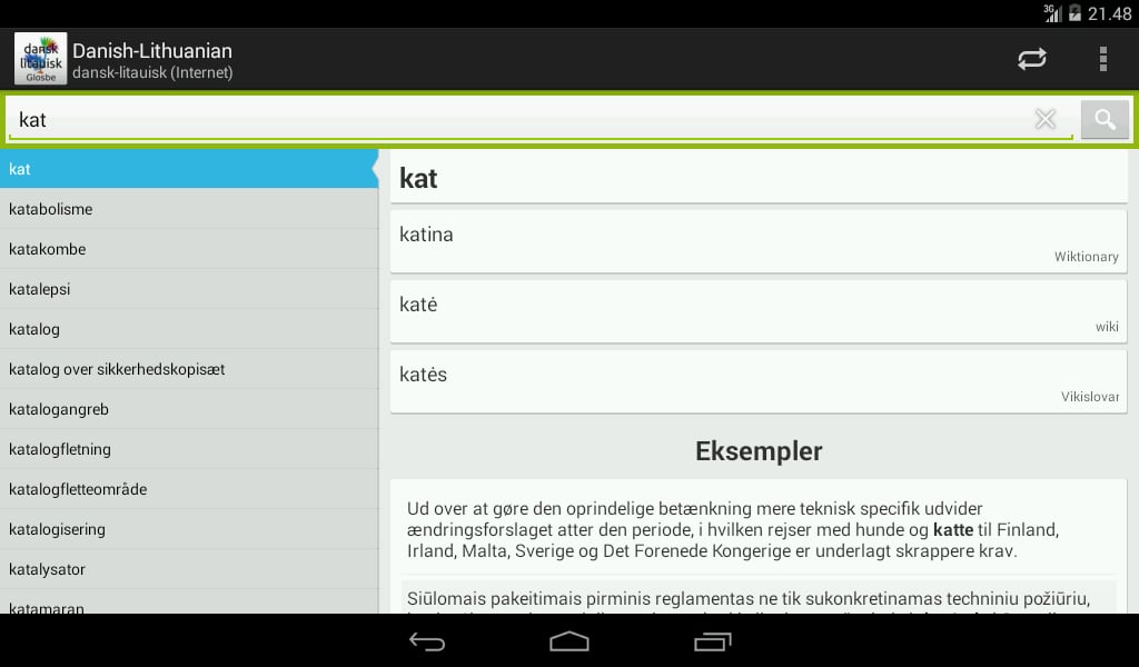 Dansk-Litauisk Ordbog截图6