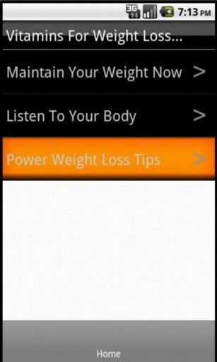 Vitamins For Weight Loss Guide截图2