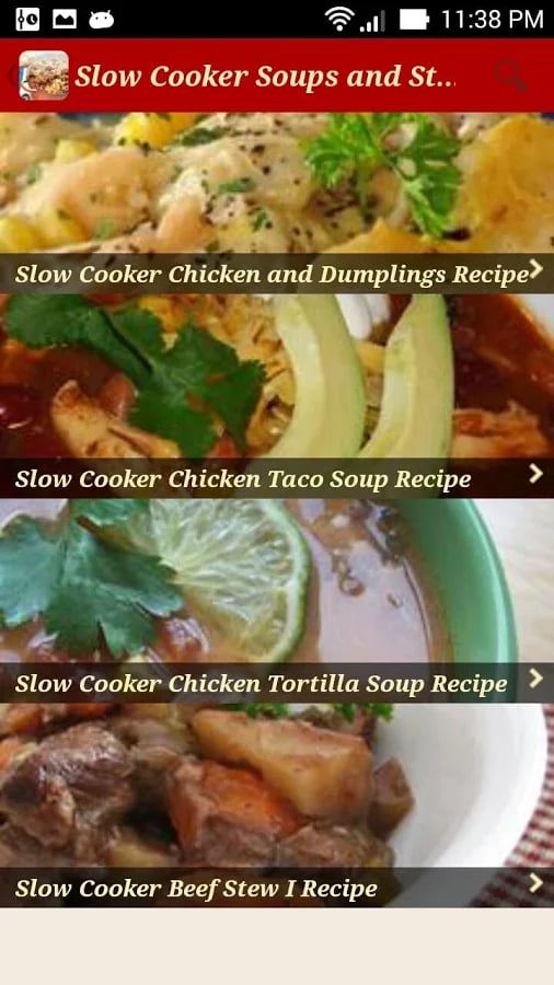 Crock Pot Slow Cooker Re...截图3