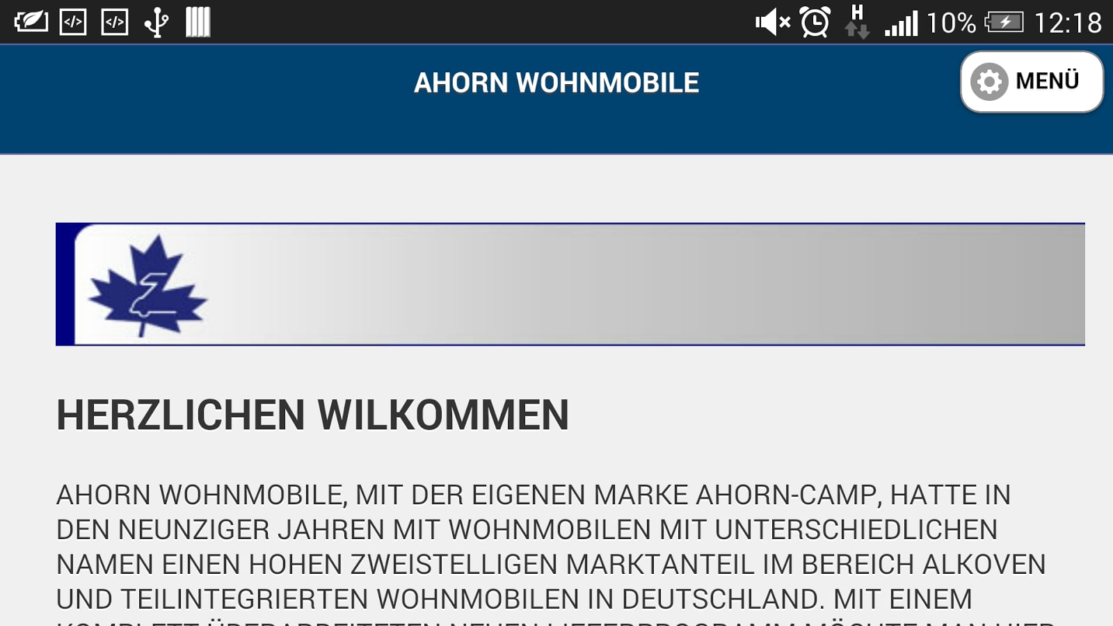 Ahorn Wohnmobile GmbH &amp; ...截图4