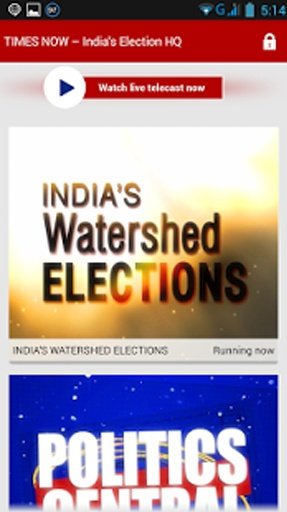 TIMES NOW India's Election HQ截图4