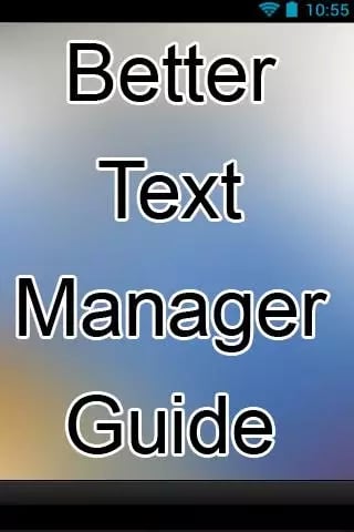 Better Text Manager Guid...截图2