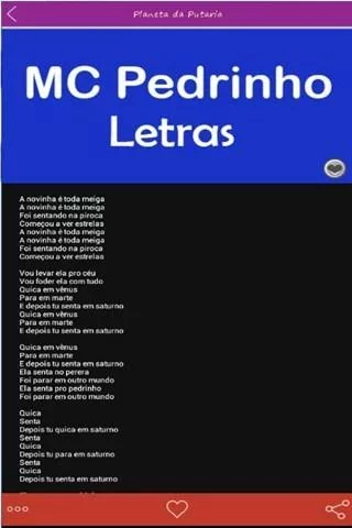 MC Pedrinho Letras截图3