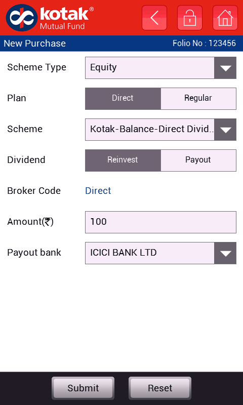 Kotak Mutual Fund截图3