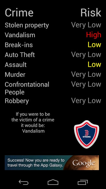 Boston Crime Predictor截图1