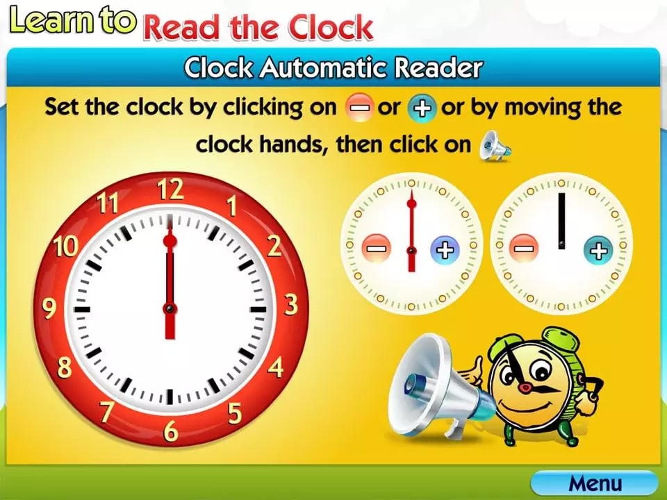 Learn to read the Clock截图1