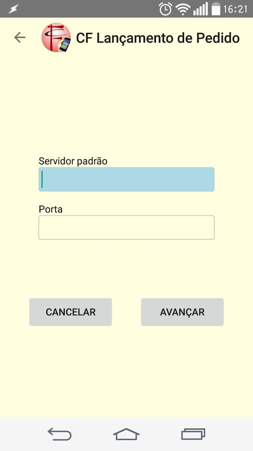 CF Pedido Individual截图1