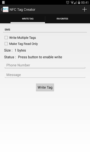 NFC Tag Creator截图2