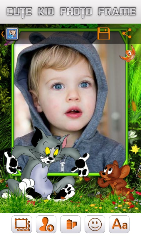 Cute Kid Photo Frame截图5