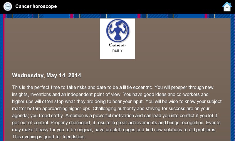 Cancer Horoscope截图4