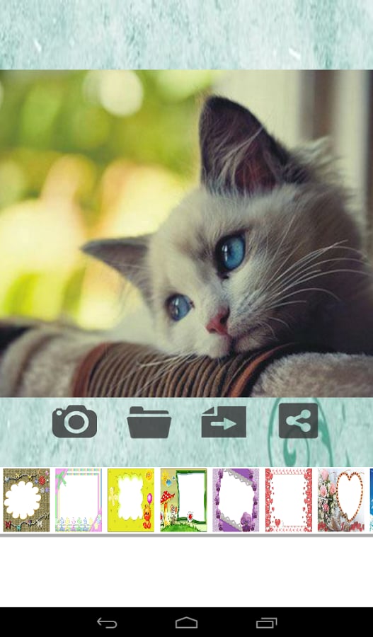 Cute Photo Frames Maker截图3