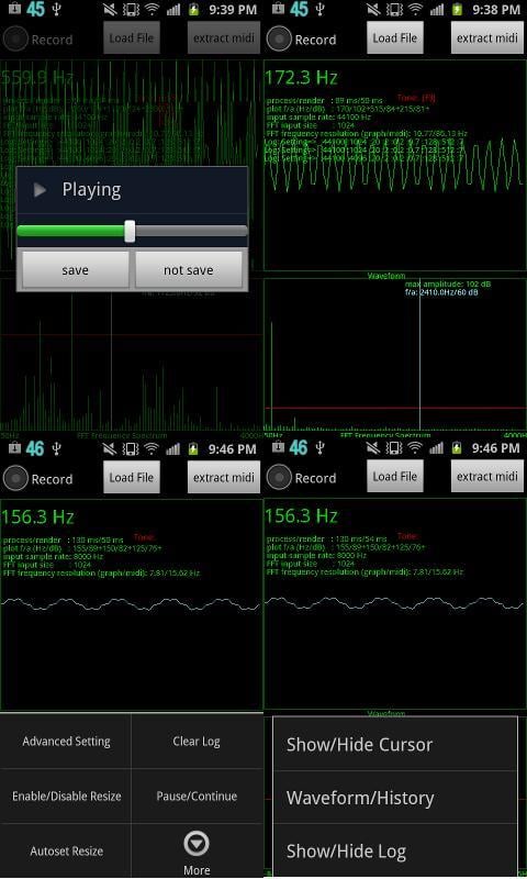 FFT midi converter截图2