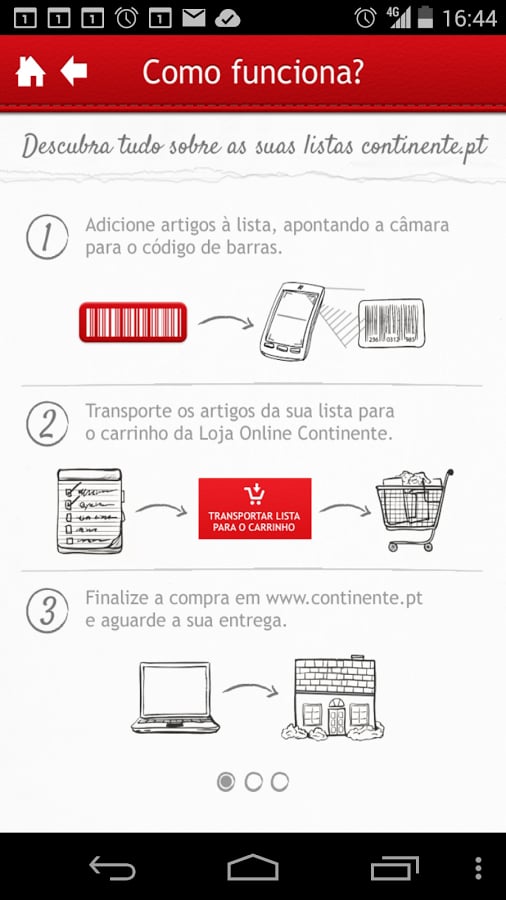 Listas Continente.pt截图1