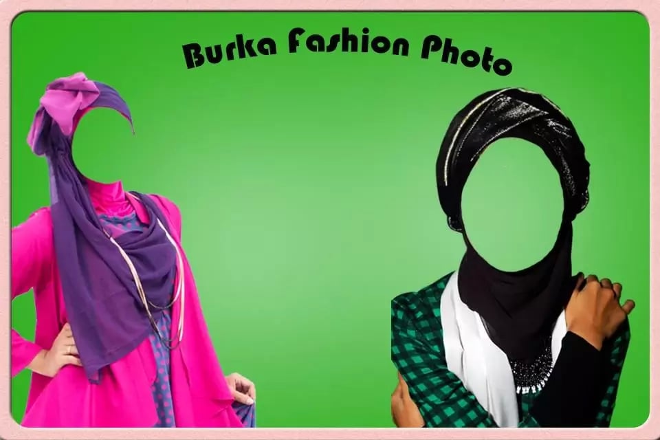 Burka Fashion Photo Suit截图6