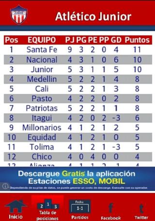 Atletico Junior截图1