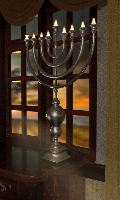 Hanukkah Menora截图2