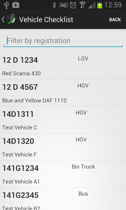 Dataset Vehicle Checklis...截图3